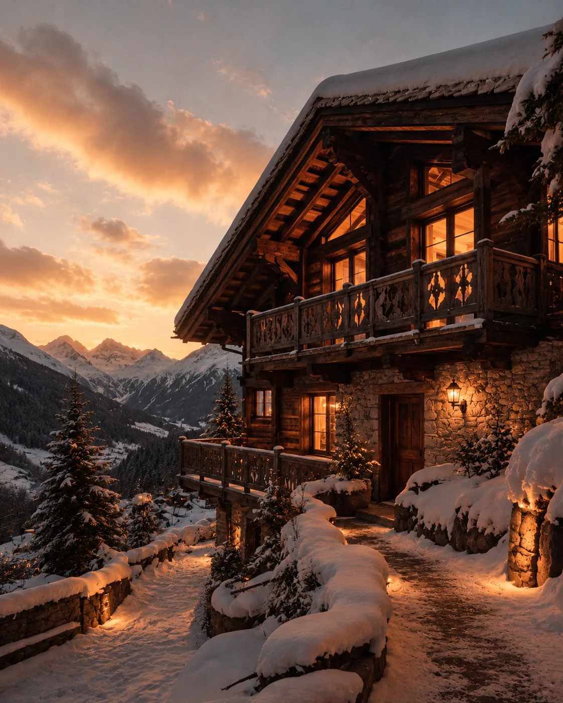 Haus Föhn, an alpine chalet in the Engadin