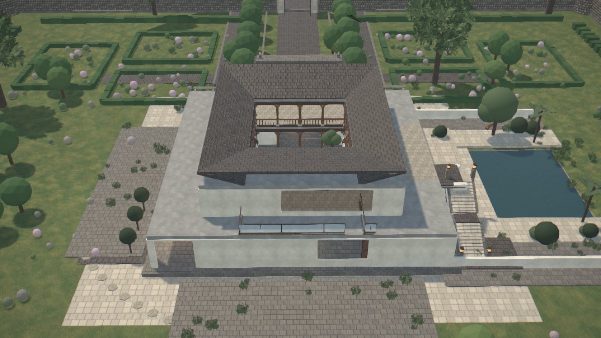 आंगण AANGAN — real-time architectural walkthrough of a contemporary wada