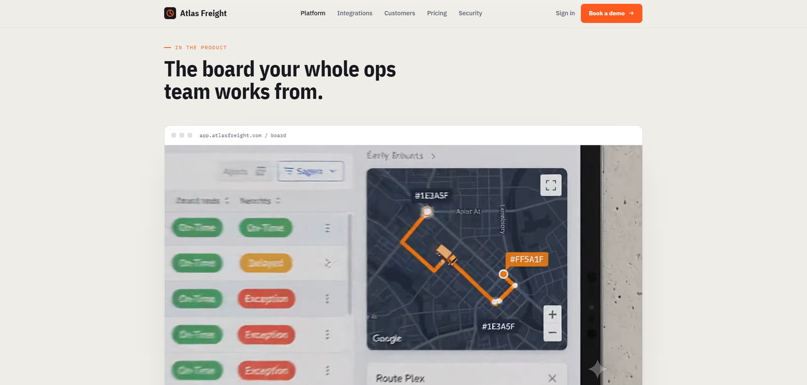 Atlas Freight — Integrations