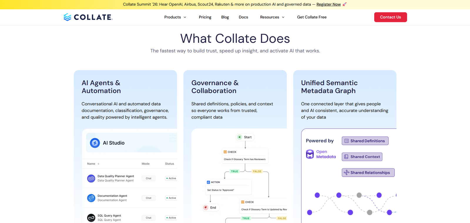 Collate Website — Screen 2