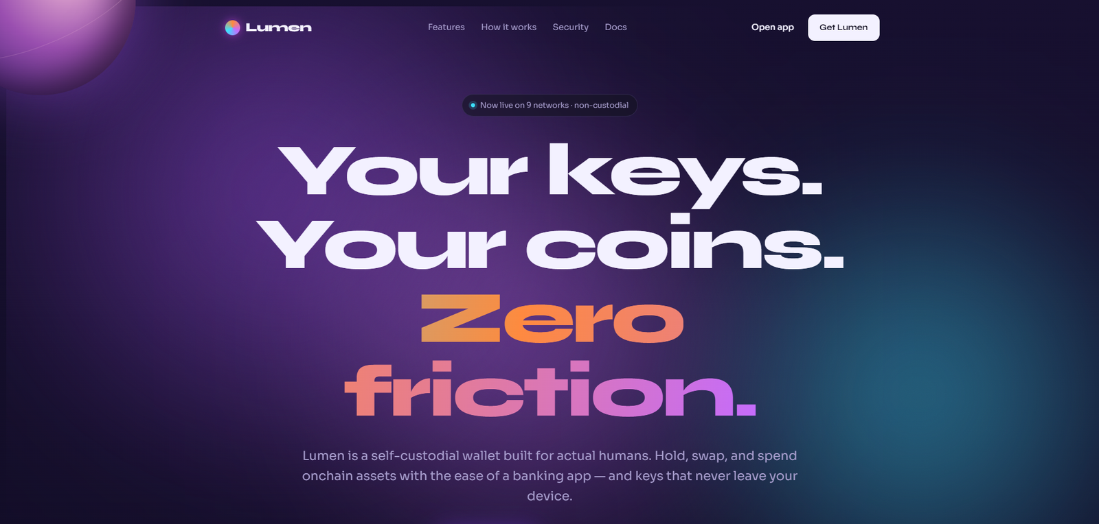 Lumen Web3 Wallet