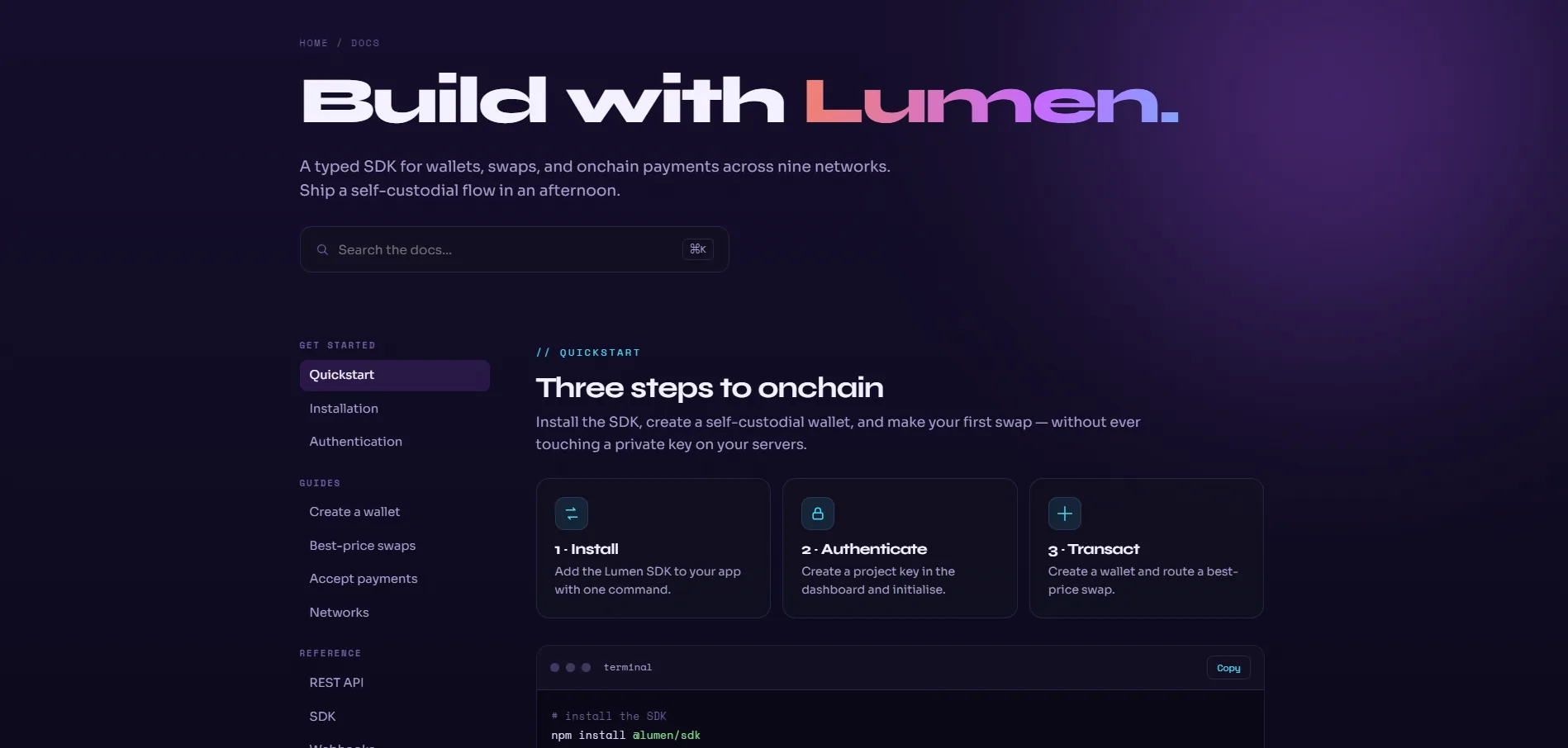 Lumen · Screen 4