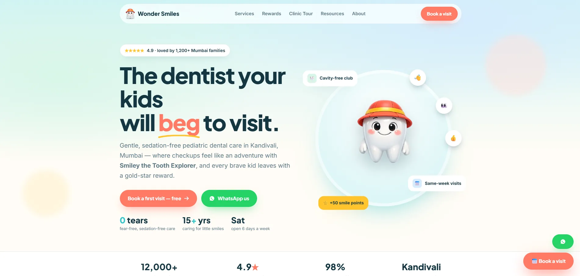Wonder Smiles · Pediatric Dental