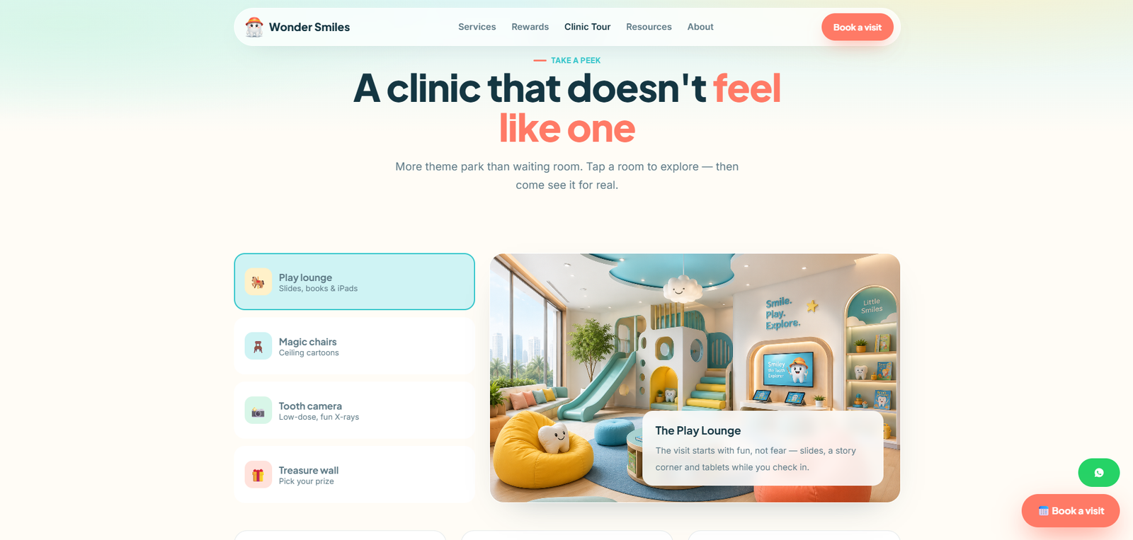 Wonder Smiles — Screen 2