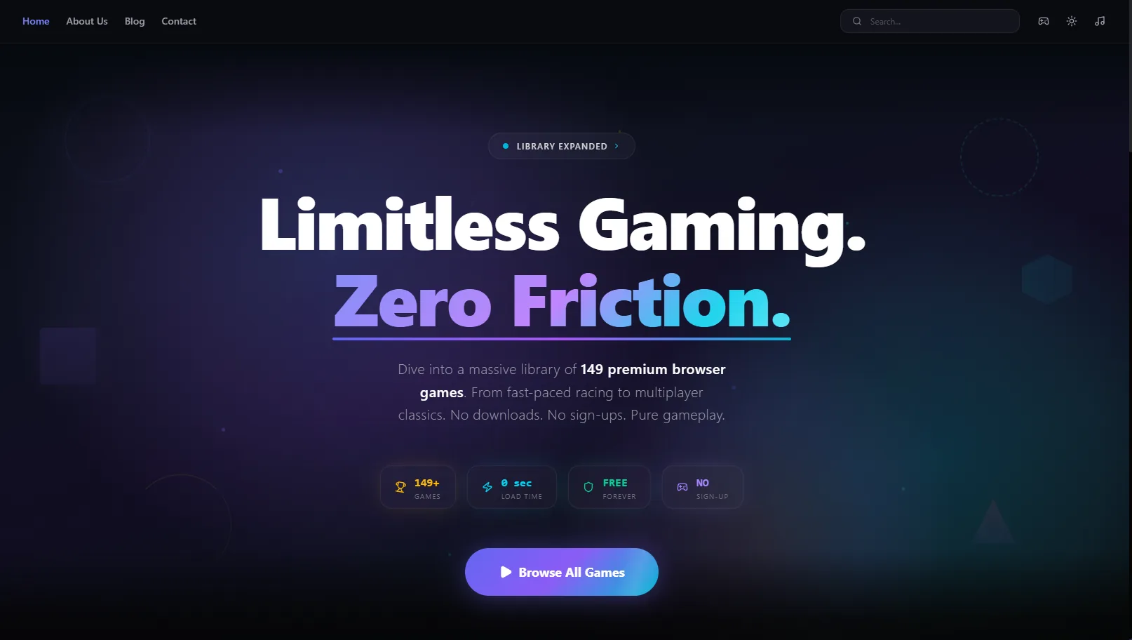 Nexus Play - browser gaming platform